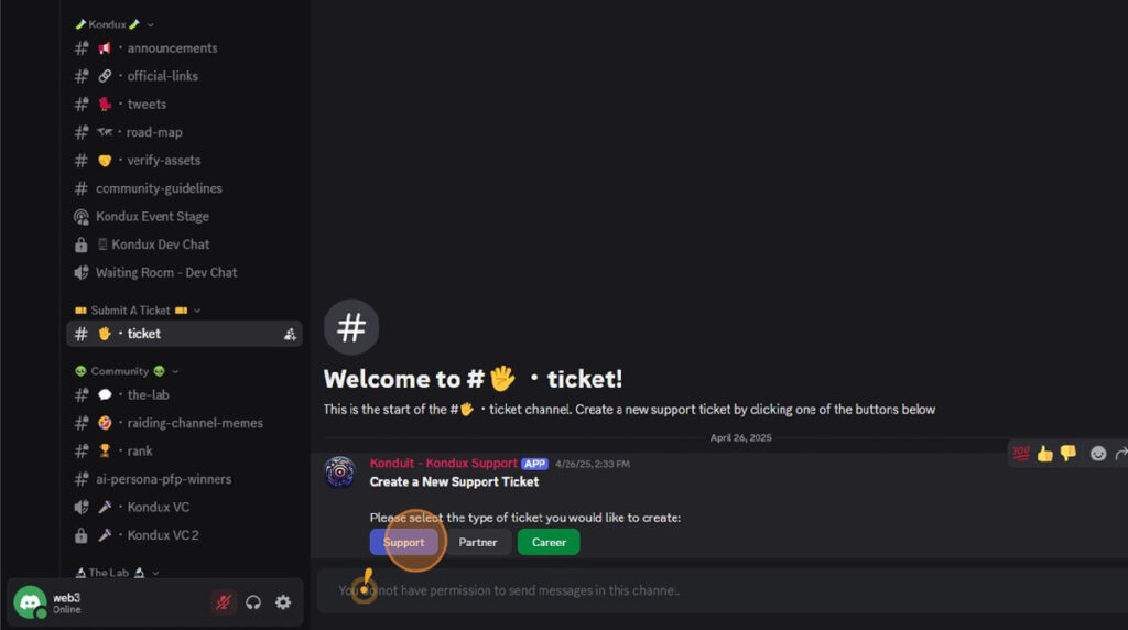 Support Ticket Steps 5